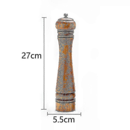 Molinillo de pimienta, molinillo de sal y pimienta, molinillo de pimienta de madera de setoak 1