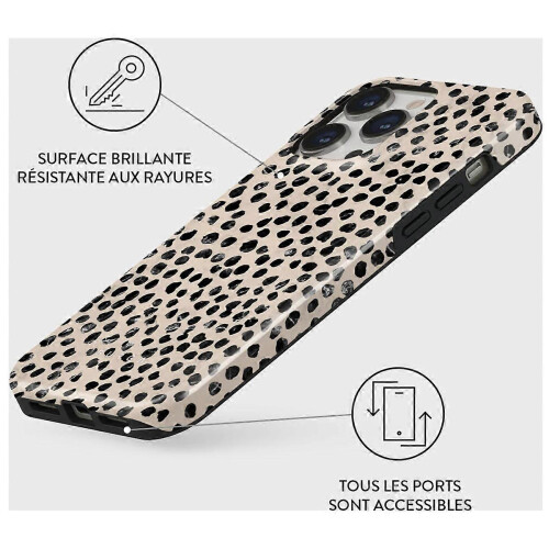Funda para iPhone 14 Pro Max MagSafe Tough Shockproof Modelo Almond Latte 1