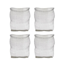 Lot de 4 Paniers Anti-Campagnols en Fil Métallique de 15 Gallons, Protection des Racines des Plantes, Filet Anti-Rongeurs en Métal (60 X 60 cm)