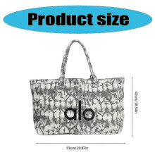Large Capacity Gym Workout Sports Bag Fitness Canvas Storage Bag Fitness Dry Wet Separation Handbag Unisex Shoulder Bag