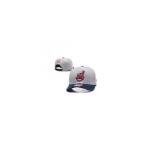 (Cleveland Indians 4)Cleveland Indians Cap Hat Snap Back New Adjustable Embroidered Logo Baseball Cap
