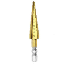 3-13mm HSS Straight Step Drill Bit Wood Metal Hole Cutter Core Drill Bit Pagoda Drill Bit