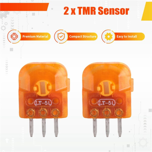 2Pcs New TMR Hall Effekt Joystick 3D Analog Joystick Sensor Module for Controllers Hall Thumb Stick for PS5 1