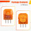2Pcs New TMR Hall Effekt Joystick 3D Analog Joystick Sensor Module for Controllers Hall Thumb Stick for PS5 5