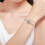 Pulsera de plata de ley con el árbol de la vida 4