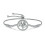 Pulsera de plata de ley con el árbol de la vida 2