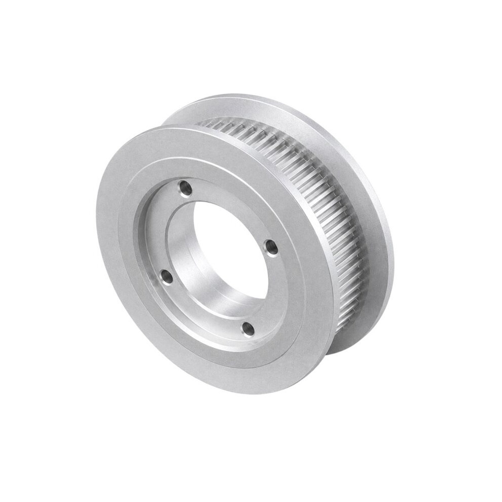 2Gt 60T Timing Pulley Synchronous Wheels With Flange 4-Hole Aluminum Alloy High-Precision 2Gt 60 Teeth 3D Printer Parts 4713207581864