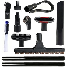 1Universal Vacuum Attachments for Accessories, 1 1/4" to 2 1/2" Vacuum Cleaning Tools Kit