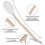 Pack 2 In 1 Back Cream Applicator Lotion Applicator Back Scrubber for Body Use 2