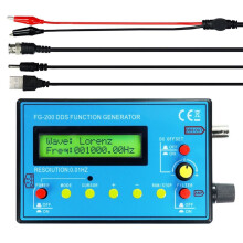 FG-200 DDS Functie Signaalgenerator Frequentieteller 0,01 Hz -500 KHz Signaalbronmodule Sinus + Vierkant + Zaagtandgolfvorm