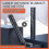 Puntatore luminoso rosso wireless ricaricabile per presentazioni PowerPoint 2