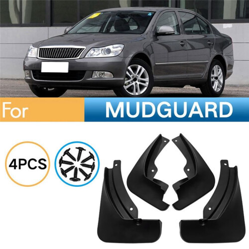4PCS Car Mudguard Mud Flaps  Mud Guard  for  Octavia 2014-2016 Car Accessories 1