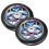 Pcs 110mm Stunt Scooter Wheels PU with Bearings (Black) 3