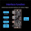 USB3.2 Gen2 10Gbps Front Panel 2USB-A+Type-C+HD Audio Multi-Port Hub Chassis Front IO Adapter 5