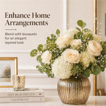 100 Tiges Perlées de Perles, Guirlande de Perles de 3 mm, Pics Floraux, Bâtonnets Perlés Flexibles pour Bouquets de Mariage et Vases