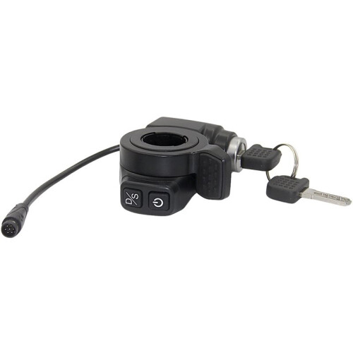 Ignition Key Lock & Thumb Throttle for  G2 Master,Dual Drive Accelerator ,Electric Scooter Replacement Part 1