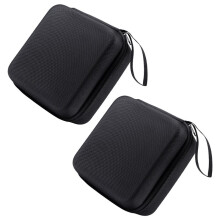 Hard EVA Travel Carrying Case for Blood Pressure Monitor - Shockproof Waterproof Protective Storage Bag with Mesh Pocket