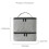 Double-Layer Storage Bag Portable Organizer Travel Essential Oil Storage Box Multi-Function Storage Bag 7