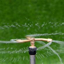(4 Arms) 360-Degree Rotary Garden Sprinkler with 2/3/4 Arms for Even Water Coverage