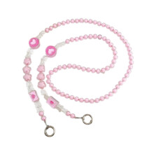 Beaded Phone Lanyard 120cm Length Lovely Phone Holder for Wallet Bag Camping