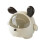 (Black) Cute Desktop Elegant Waste With Can Exceptional Garbage Can Mini Flip Small Compact Lid Cute Desk Chic Trash 1