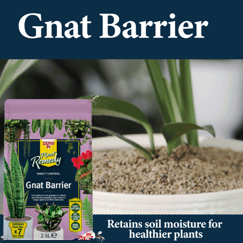 ZeroIn Insect Control Gnat Barrier Pests Control Soil Granules 2.5L 2