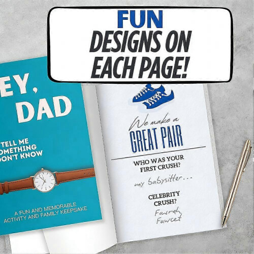 (dad) Hey, Mama! Tell Me Something I Don't Know Notebook parent-child Interactive Gift