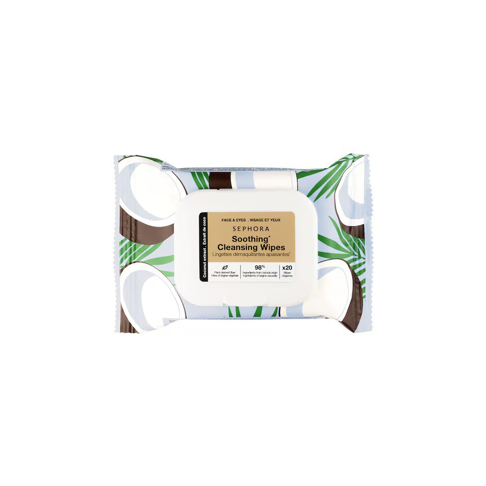 Sephora Collection Cleansing Wipes - Coconut Water 20Wipes