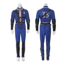 (M, Only Jumpsuit Men) Vault 33 Survivor Jumpsuit Lucy Cosplay Game Uniform Halloween Carnival Party Costume for Men and Women-Good