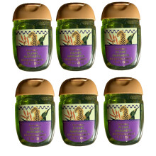 Bath and Body Works Pocketbac Gel Sanitizers - 6 Pack van 1 oz (Island Margarita)