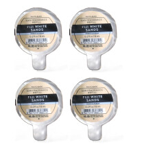 Bath and Body Works Auto Geurvervanger Navullingen - Set van 4 (Fiji White Sands)