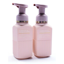 Savon Moussant Doux et Propre Bath and Body Works 8,75 oz - Pack de 2 (Framboises et Vanille Fouettée)