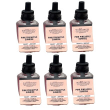 Bath and Body Works Wallflower Refills Home Fragrance - Pack of 6 (Pink Pineapple Sunrise)