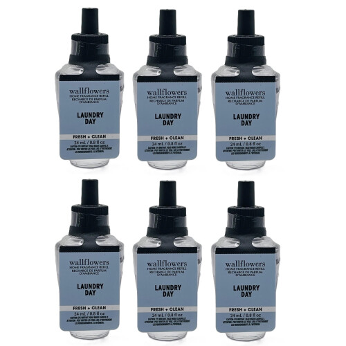 Bath & Body Works Bath and Body Works Wallflower Navullingen Geur - 6-pack (Wassendag)
