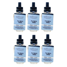 Recharges de parfum Wallflower Bath and Body Works - Pack de 6 (Fiji White Sands)