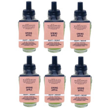Rechargeables Wallflower de Bath and Body Works - Pack de 6 (Pomme de Printemps)