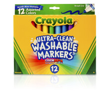 Crayola Ultra Clean Markers 12ct