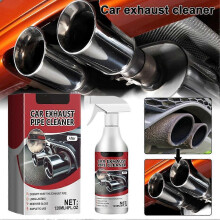 120ml Car Motorcycle Exhaust Pipe Cleaner Car Rust Remover with Gloves and Brush