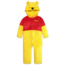 Disney Nalle Puh Fleece Zip-Up Overall för Små Pojkar 7-8