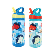 Nuby Super Flip Water Bottle-No Spill Active Toddler Sippy Cup|540ml/18oz |Carry Handle|Freeflow|Di