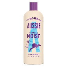 Aussie Miracle Moist Shampoo 600ml. Moisture-Quenching Formula to Revive and Restore Brittle and Dr