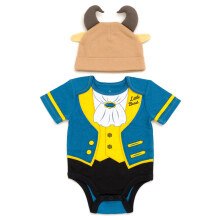 Disney König der Löwen Simba Neugeborene Jungen Cosplay Bodysuit und Hut Set 3-6 Monate