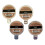 Bath & Body Works Bath and Body Works Noir Auto Disc Navullingen Pack van 4 1