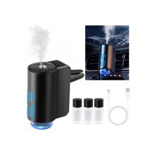 Désodorisant pour voiture 30 ml, diffuseur à ultrasons intelligent, 3 modes, marche et arrêt automatique, parfum durable et discret