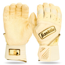Gants de Batte Franklin Sports MLB - Powerstrap Infinite - Durables pour Pratique