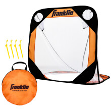 Franklin Sports Youth Lacrosse Pop-Up Goal - 3x3 Portable Net with Carrying Case - Backyard Practice Goal for Kids - Easy Setup with Ground Stakes - I
