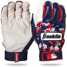 Franklin Sports MLB Digitek Baseboll Handskar - Marin/Röd Camo - Vuxen Storlek L