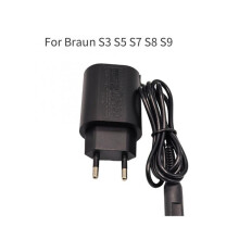 Braun S3 for S5 S7 S8 S9 Series Shaver European Standard Plug Power Charger