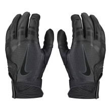Guanti da Battuta Nike Alpha Huarache Pro per Adulti (Nero) - 1 Paio (Medio)