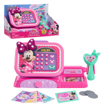 Disney Junior Minnie Mouse Bowtique Kasse mit Geräuschen, Rollenspiel, Spielzeug für Kinder ab 3 Jahren